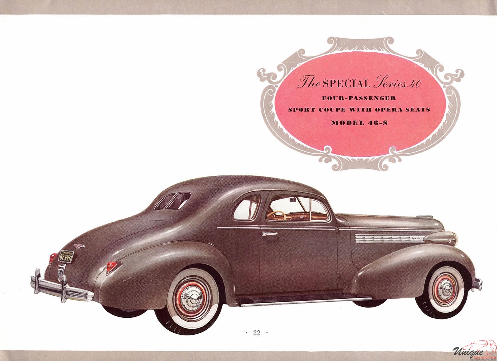 1938 Buick Prestige Brochure Page 29